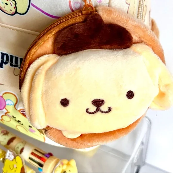 💛(POM301) Pompompurin Adorable 7-Piece Backpack Bundle! - Picture 2 of 11